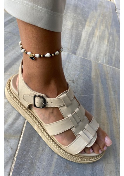 Deniz Kabuğu Balık Figürlü Gold Renkli Halhal fırsatları