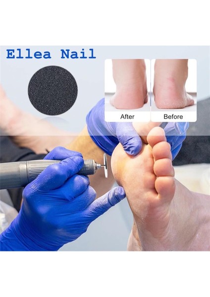 Yedek Zımpara Diskleri, 25MM, 80 Grit, 100 Adet, Temizlik ve Bakım Için Uygun