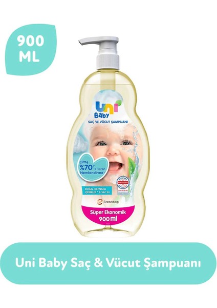 Uni Baby Bebek Şampuanı 900 ml
