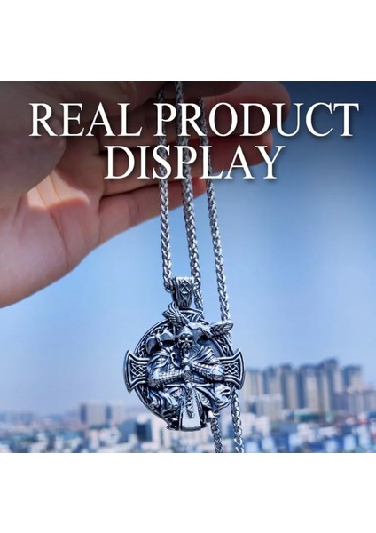 Raven Kuş Detaylı Iskandinav Mitolojisi Viking Odin Kolye indirimleri