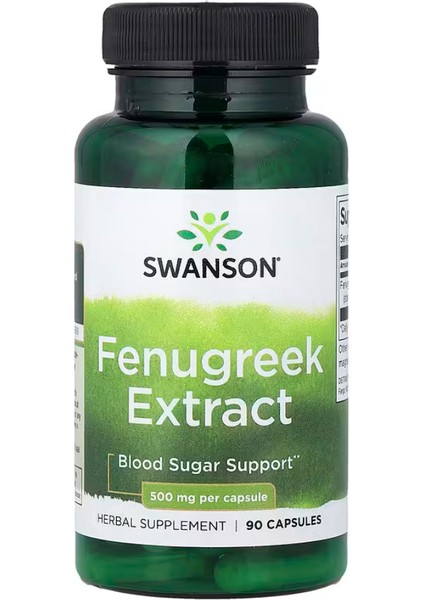 Fenugreek Extract 500 mg 90 Capsules