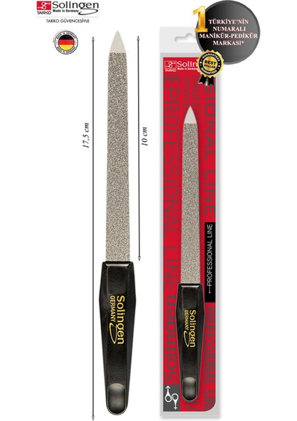 Paslanmaz Çelik Tırnak Törpüsü 7 cm Siyah Ergonomik Dayanıklı Ev ve Profesyonel Kullanım fiyatları