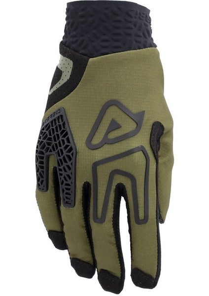 Enduro Race Eldiven Haki