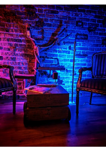 LED Lambader Bluetooth Özellikli Sese ve Müziğe Duyarlı Sınırsız Renk 120 cm modelleri