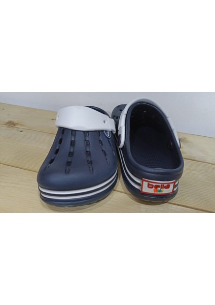 Yeni Sezon Rahat Taban Cross Model Bebek-Çocuk Lacivert Renkli Terlik fırsatları