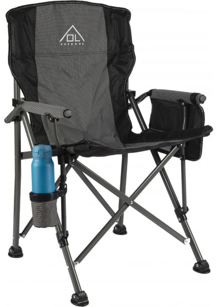 Lüx Katlanır Kamp Sandalyesi - Gri
