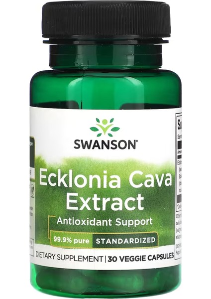 Ecklonia Cava Extract 30 Veggie Capsules