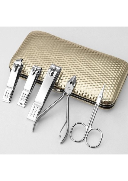 3D Kabartmalı Gold Çantada 12 Parça Tırnak Bakım Seti fiyatları