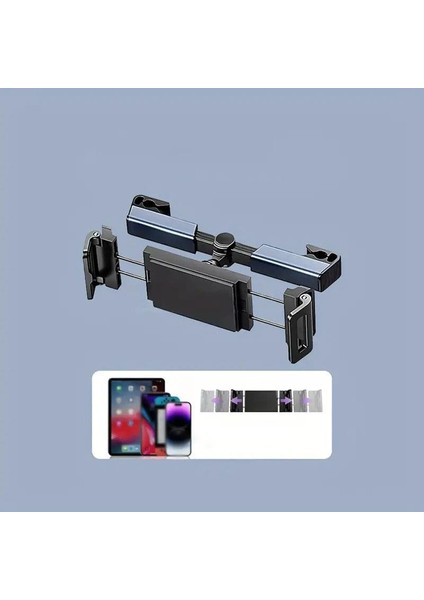 Tüm Araçlara Uyumlu Ayarlanabilir Koltuk Arkası Tablet Telefon Tutucu Tutacağı fiyatları