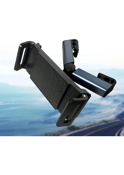 Tüm Araçlara Uyumlu Ayarlanabilir Koltuk Arkası Tablet Telefon Tutucu Tutacağı