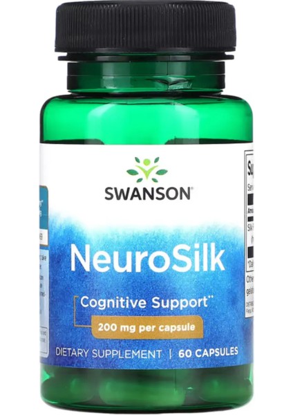 Neurosilk 200 mg 60 Capsules