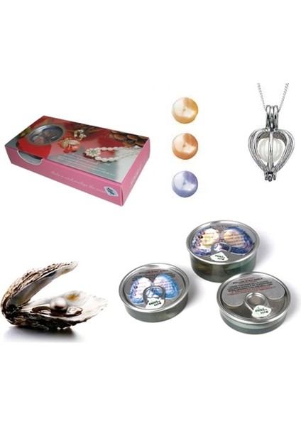 Istiridye Kabuğunda Gerçek Inci Kolye fırsatları