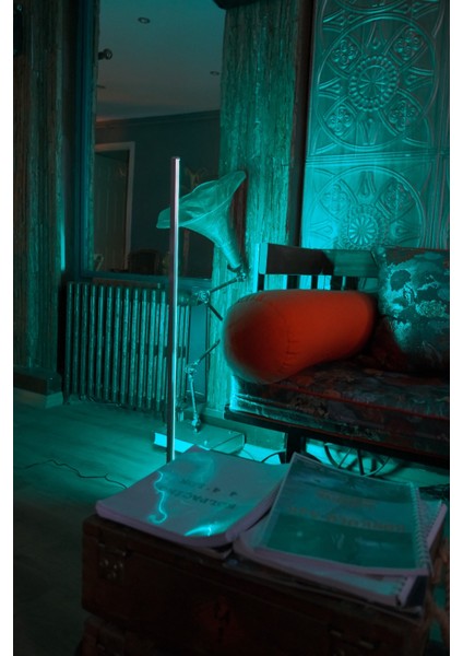 LED Lambader Bluetooth Özellikli Sese ve Müziğe Duyarlı Sınırsız Renk 120 cm fırsatları