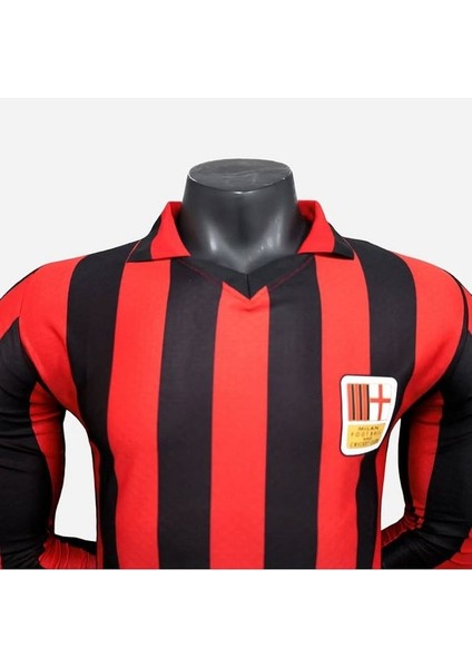 Ac Milan 125.YIL Özel Tasarımlı Nostalji Isimsiz Uzun Kollu Yetişkin Forması indirimleri