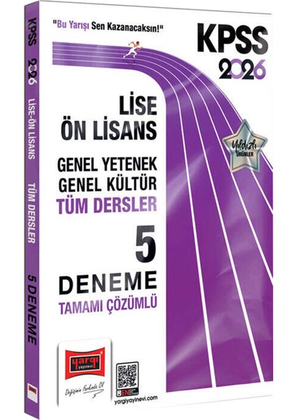 2026 Kpss Lise Ön Lisans Gygk Efsane Konu Anlatımı-Soru Bankası-Çek Kopart Yaprak Test-5 Deneme fırsatları