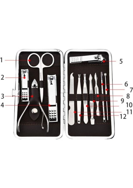 Pratik Tırnak Bakım Seti, Taşınabilir ve Kullanışlı, Şık Kutu ile Güzel Görünüm modelleri