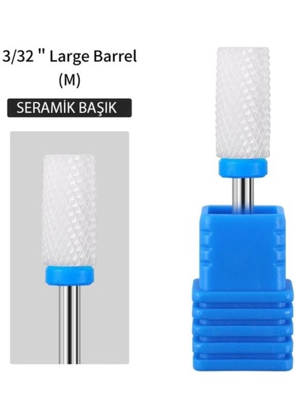 Seramik Freze Ucu, Profesyonel Jel ve Tırnak Bakım Için Uygun