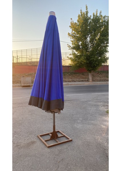 Pazarcı Şemsiyesi Gölgelik 4mt Çap Mavi(Metal Ayak Dahil ) indirimleri