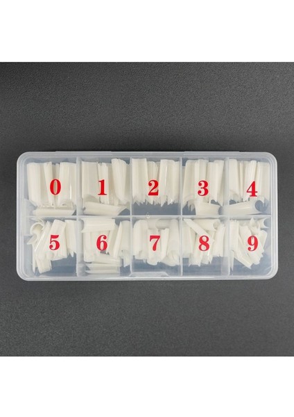 Yarım Ay Tırnak Ucu Seti, 500 Parça, Kemik Renk, Profesyonel Kullanım fiyatları