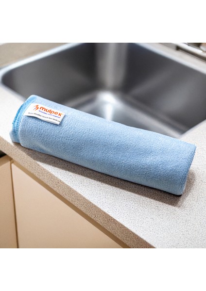 Mikrofiber Temizlik Bezi 200 Adet - 40X40 Cm, 375 Gsm, Parlak Dokulu, 60 gr ±2, Yüksek Emici, Iz Bırakmaz fırsatları