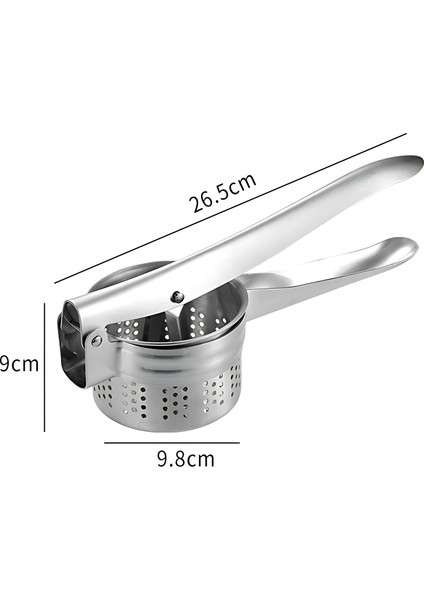 Patates Ezici Meyve Sıkacağı Sıkacağı Sebze Presi 304 Paslanmaz Çelik 721954