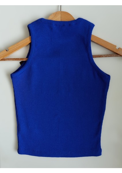 Clemantıs Kadın Kaşkorse Kumaş Askılı Crop Bluz Düz Renk indirimleri