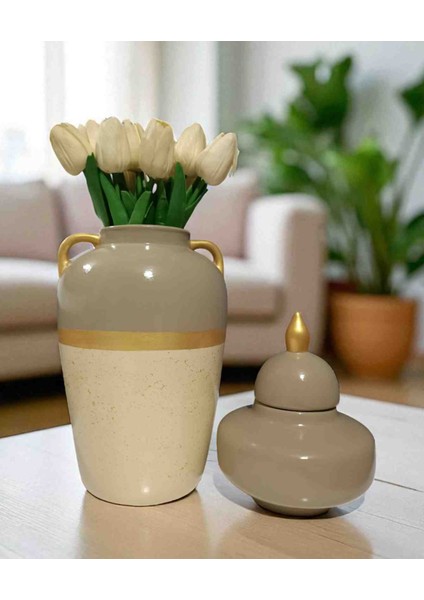 Seramik, El Boyaması Dekoratif Desenli Vazo Şah Küp modelleri