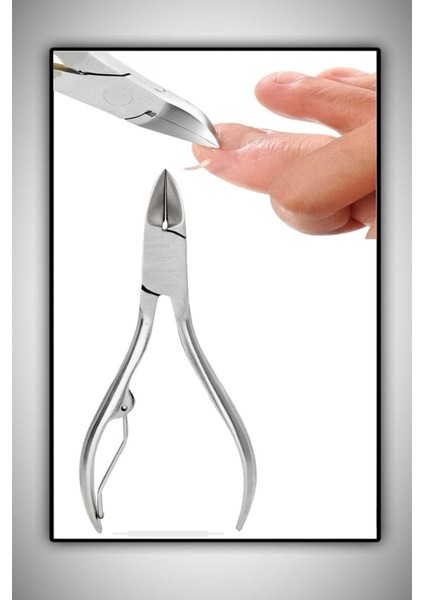 Bileyli Paslanmaz Çelik Pedikür ve Tırnak Makası, Sağlıklı ve Pratik Bakım Araçları