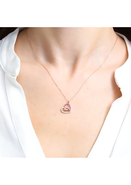 Kalpte Taşınan Adımlar - Altın Kaplama Bebek Ayak Izli Kalp Kolye fiyatları