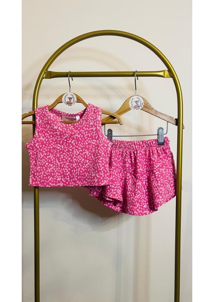Şortlu Etek Bluz Takım