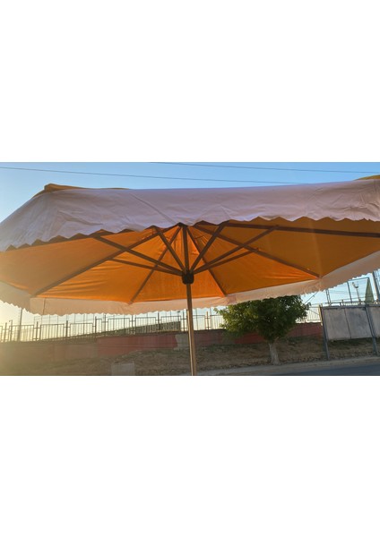 Pazarcı Şemsiyesi Gölgelik 4mt Çap Sarı (Metal Ayak Dahil ) fiyatları
