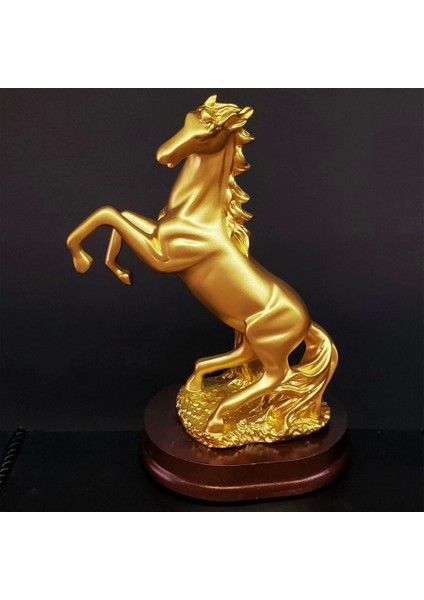 Şaha Kalkan Gold Renk At Biblosu