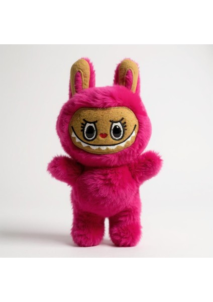 Labubu Peluş Bebek 30x15 cm . El yapımı. Dilediğin Rengi Seç.Soru bölümüne renk seçeneğinizi yazabilirsiniz.