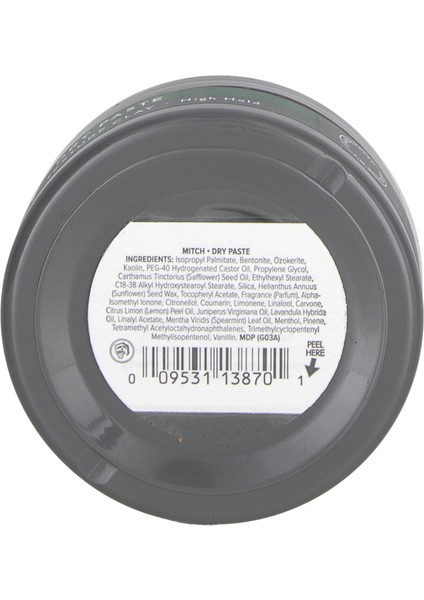 Mitch - Dry Paste - High Hold & Ultra-Matte Finish Texture Clay 3oz fiyatları