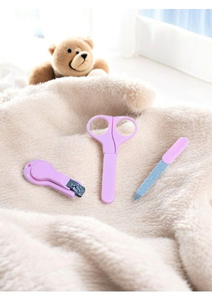 Yumuşak ve Güvenli Bebek Tırnak Bakım Seti, Törpü ve Manikür Araçları modelleri