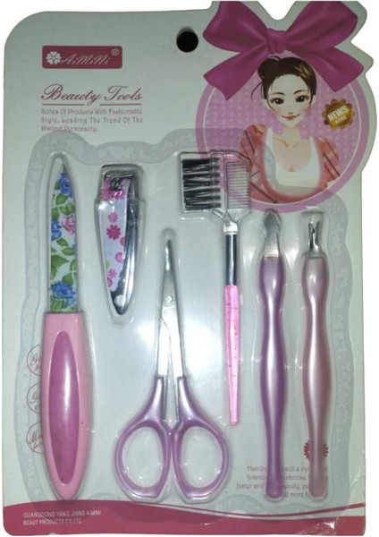 Profesyonel Manikür ve Tırnak Bakım Seti, Kaş ve Et Itici Araçlar