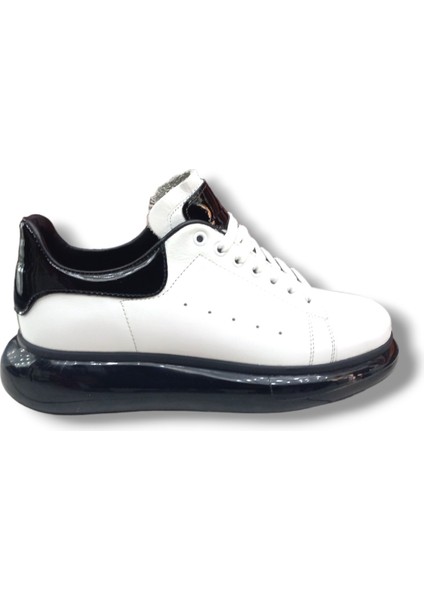 GR0134 Hakiki Deri Küçük Numara 38 Numara Yeni Nesil Jel Taban Sneaker Ayakkabı indirimleri