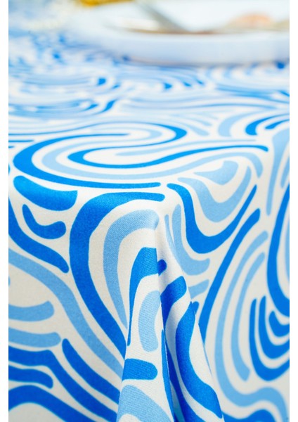 Bodrum Süet Dokuma Dijital Baskılı Masa Örtüsü | 140X180 cm & 140X220 cm indirimleri