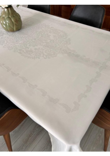 Dertsiz Bej Pano Masa Örtüsü Kir Leke Tutmaz Sıvı Geçirmez fırsatları