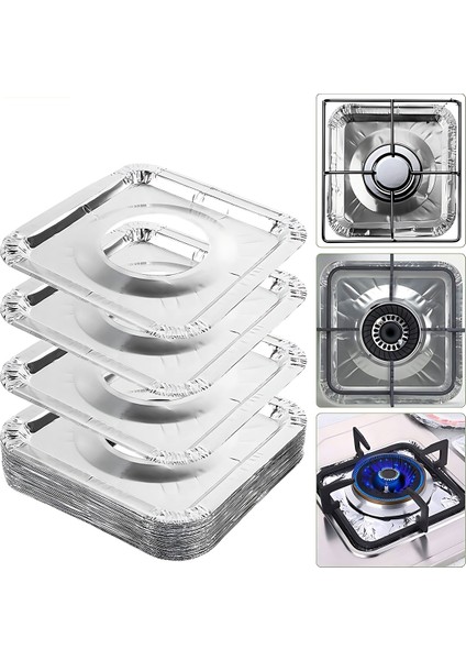 Ocak Koruyucu Folyo - Kızartma Yemek Yağ Koruyucu Folyo 10 Adet 721962