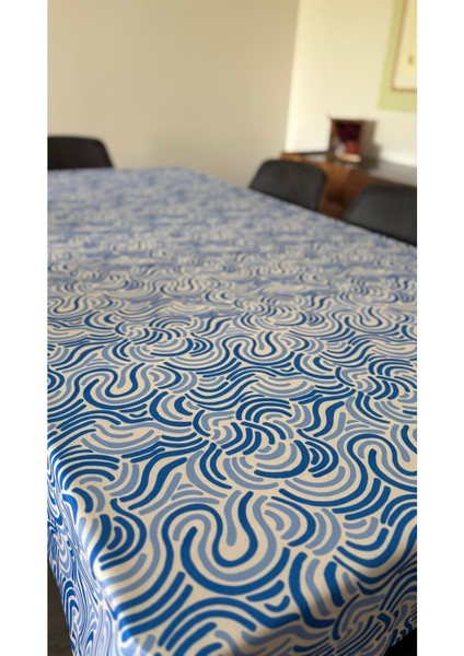 Bodrum Süet Dokuma Dijital Baskılı Masa Örtüsü | 140X180 cm & 140X220 cm fırsatları