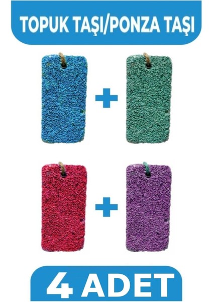 4'lü Topuk ve Ponza Taşı Seti, Rahat ve Güzel Ayaklar İçin