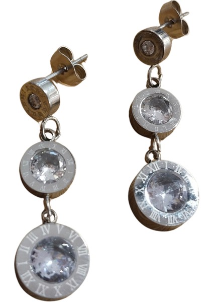 Uzun Sallantılı Lüks Figürlü Gösterişli Küpe