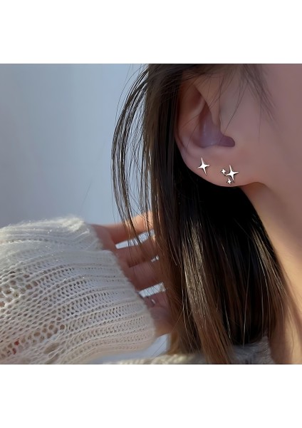 Sonsuz Parıltı - Minik Yıldız Çelik Küpe fiyatları