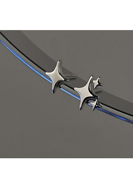 Sonsuz Parıltı - Minik Yıldız Çelik Küpe modelleri