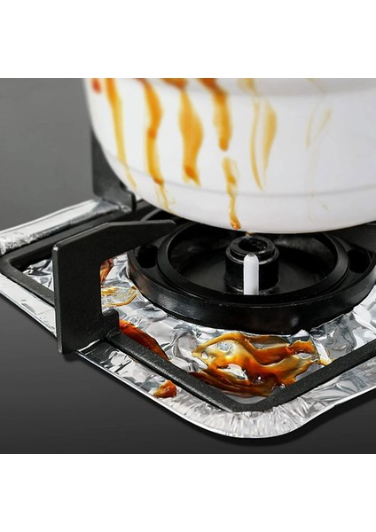 Ocak Koruyucu Folyo - Kızartma Yemek Yağ Koruyucu Folyo 10 Adet 721962 fırsatları