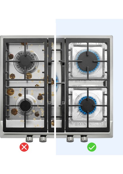 Ocak Koruyucu Folyo - Kızartma Yemek Yağ Koruyucu Folyo 10 Adet 721962