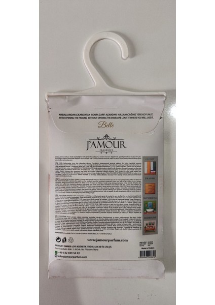 Belle Askılı Dolap ve Çekmece Kokusu 3'lü Paket. Kalıcı Parfüm Etkisi fırsatları