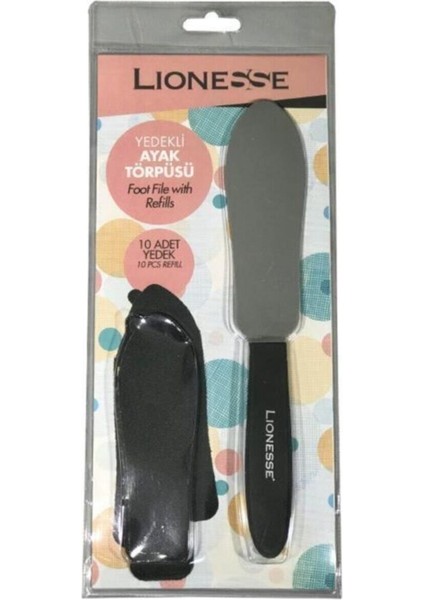 Profesyonel Ayak Törpüsü ve 10 Yedek Zımpara, Temiz ve Bakımlı Ayaklar İçin