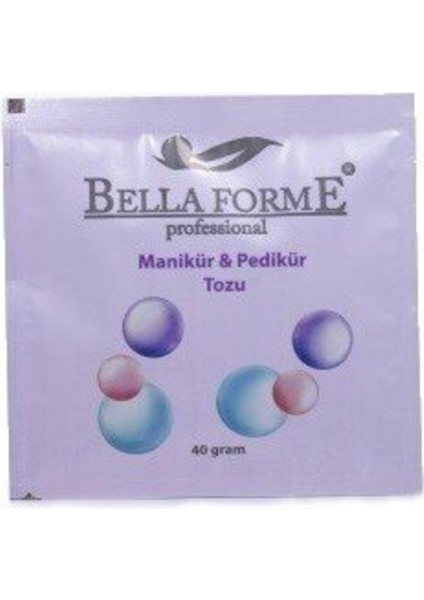 Manikür ve Pedikür İçin 40 gr Toz, Bakım ve Temizlik Seti